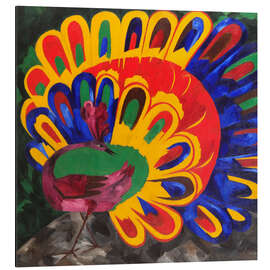 Aluminiumtavla Peacock - Natalja Gontscharova