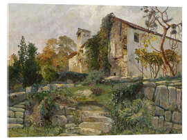 Stampa su vetro acrilico Old Buildings - Marie Egner