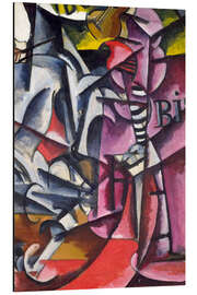 Tableau en aluminium Untiled, 1915 - Lyubov Sergeevna Popova