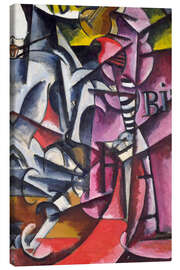 Stampa su tela Untiled, 1915 - Lyubov Sergeevna Popova