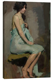 Canvas print Study of a Seated Woman, 1909 - Alice Pike Barney