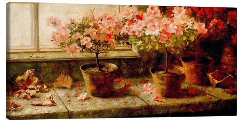 Lienzo Flowering Azaleas