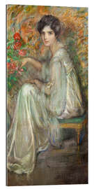 Gallery print Young Woman with Roses, 1924