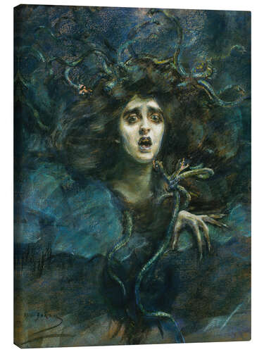 Leinwandbild Medusa