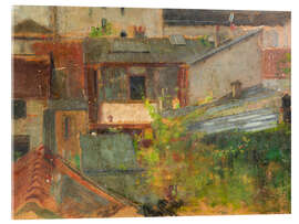 Quadro em acrílico Rooftops - Alice Pike Barney
