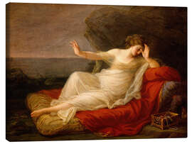 Canvas print Ariadne abandoned by Theseus - Angelika Kauffmann