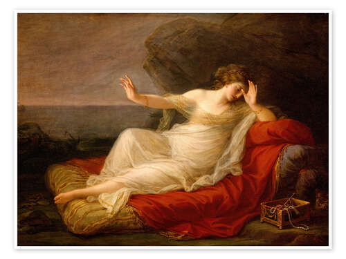 Plakat Ariadne abandoned by Theseus