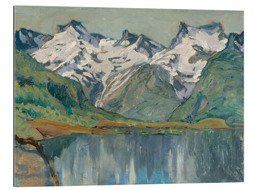 Galleriprint Mountain lake, Northern Norway