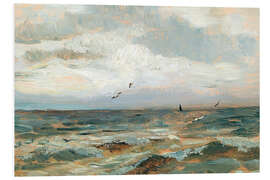 Hartschaumbild Auf der Nordsee