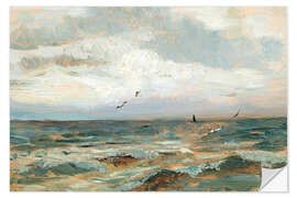 Wandsticker Auf der Nordsee