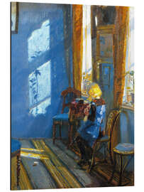Alumiinitaulu Sunlight in the Blue room
