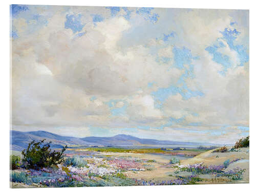 Quadro em acrílico When the Desert Blooms, 1922