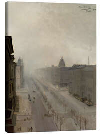 Canvas-taulu Unter den Linden, Berlin - Anna Bilinska