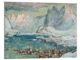 Gallery Print Svolvær in der Fischereisaison, Lofoten, 1934