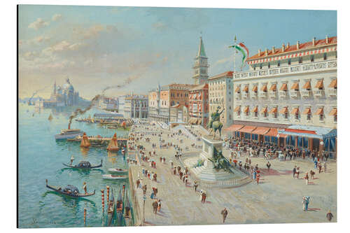 Alubild Ansicht von Santa Maria della Salute, Venedig