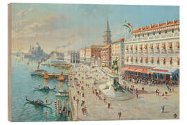 Obraz na drewnie View of Santa Maria della Salute, Venice - Antonietta Brandeis