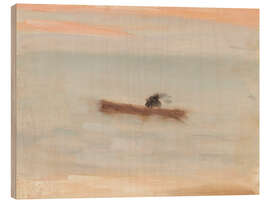Cuadro de madera Solitude - Clarice Beckett