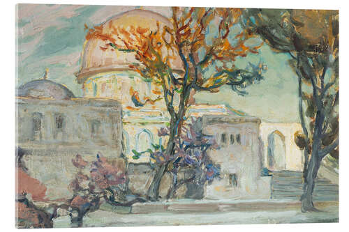 Acrylic print View of Jerusalem, Study, 1921