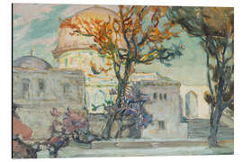 Magnettafel Ansicht von Jerusalem, Studie, 1921