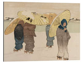 Magnettafel Ein verschneiter Tag