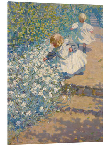 Quadro em acrílico Picking Flowers