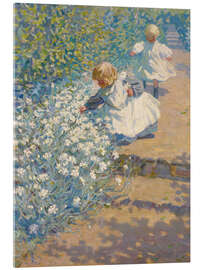 Quadro em acrílico Picking Flowers - Helen Galloway McNicoll