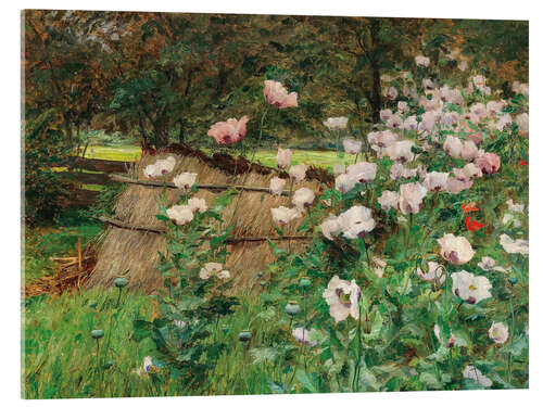 Acrylglasbild Im Bauerngarten