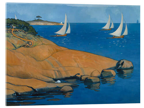 Quadro em acrílico Archipelago View, 1900