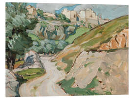 Quadro em acrílico The Road to Jerusalem, Study, 1921 - Anna Katarina Boberg