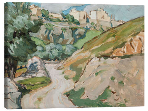 Leinwandbild Der Weg nach Jerusalem, 1921