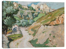 Leinwandbild Der Weg nach Jerusalem, 1921 - Anna Katarina Boberg