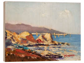 Quadro de madeira Untitled seascape - Fern Isabel Coppedge