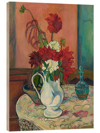 Wood print Stillleben - Suzanne Valadon