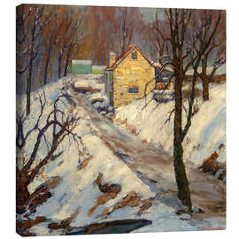 Lienzo Lamplighters Cottage - Fern Isabel Coppedge