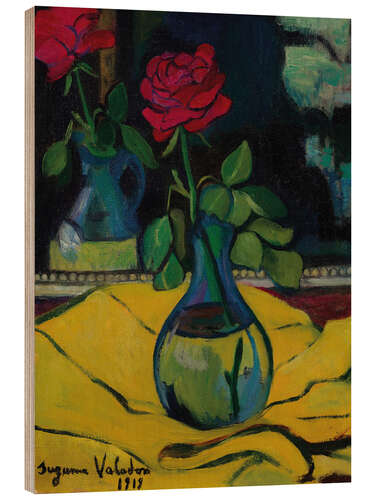 Puutaulu The Rose in the Mirror, 1919