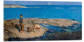 Cuadro de metacrilato Boys on a Skerry, 1898 - Venny Soldan-Brofeldt