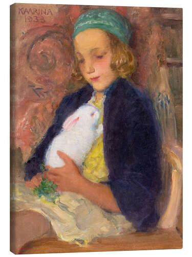 Tableau sur toile Kaarina Antintytär, 1933