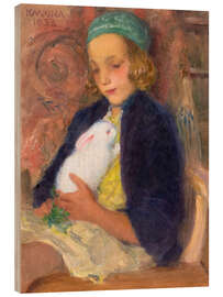 Print på træ Kaarina Antintytär, 1933 - Venny Soldan-Brofeldt