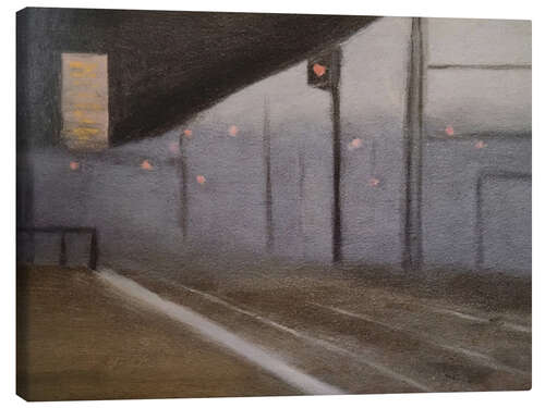Canvas print Princes Bridge Station