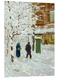 Hartschaumbild Montreal im Winter, 1911