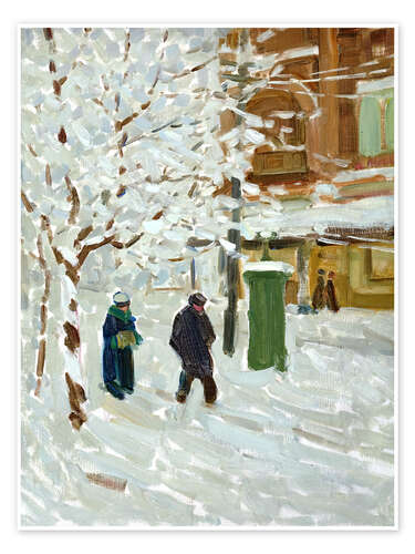 Juliste Montreal in winter, 1911