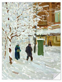 Wall sticker Montreal in winter, 1911