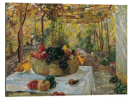 Stampa su alluminio In the pergola - Marie Egner