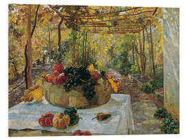 Tableau en PVC In the pergola - Marie Egner