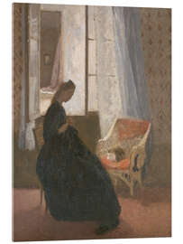 Stampa su vetro acrilico The Room on the Courtyard - Gwen John