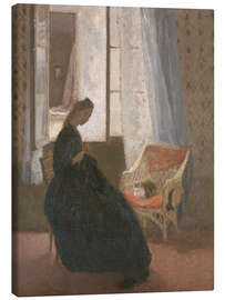 Leinwandbild Das Zimmer auf dem Hof - Gwen John