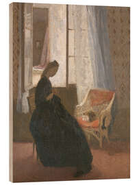 Cuadro de madera The Room on the Courtyard - Gwen John