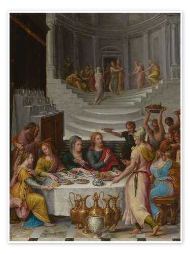 Juliste The Wedding Feast at Cana