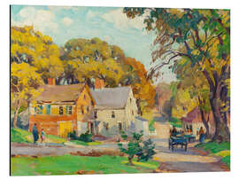 Aluminium print New England Summer - Mabel May Woodward