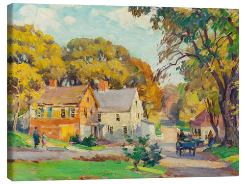 Canvas print New England Summer